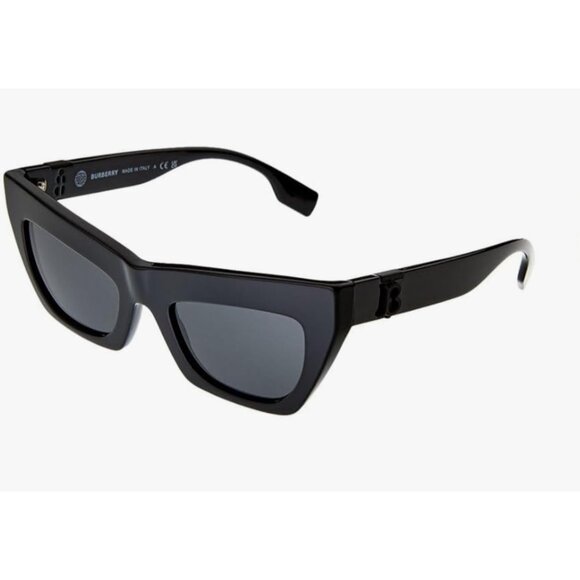 BURBERRY Sunglasses BE 4405 409387 Black Dark Grey NEW - Picture 1 of 8